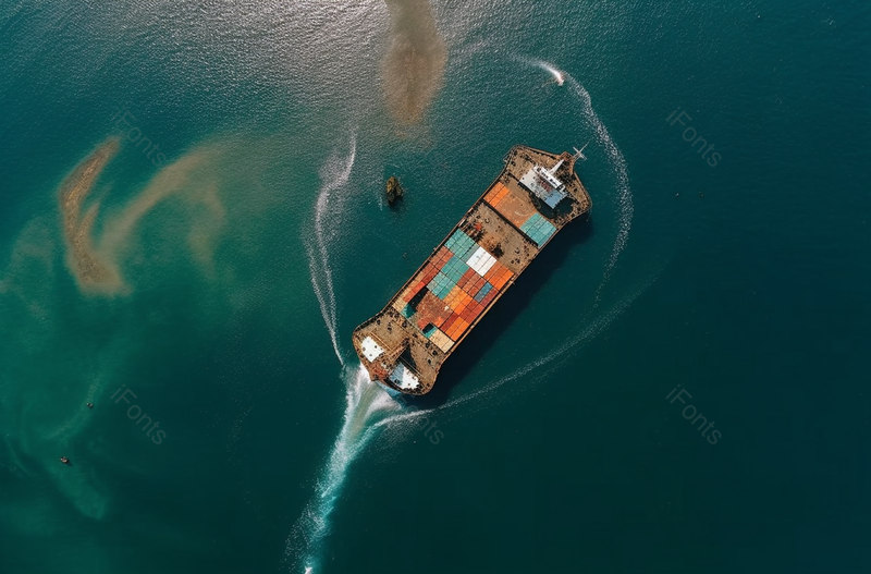 煤船进港激起千层浪摄影实拍图,高清,摄影图,摄影图片,图片大全,摄影图免费下载